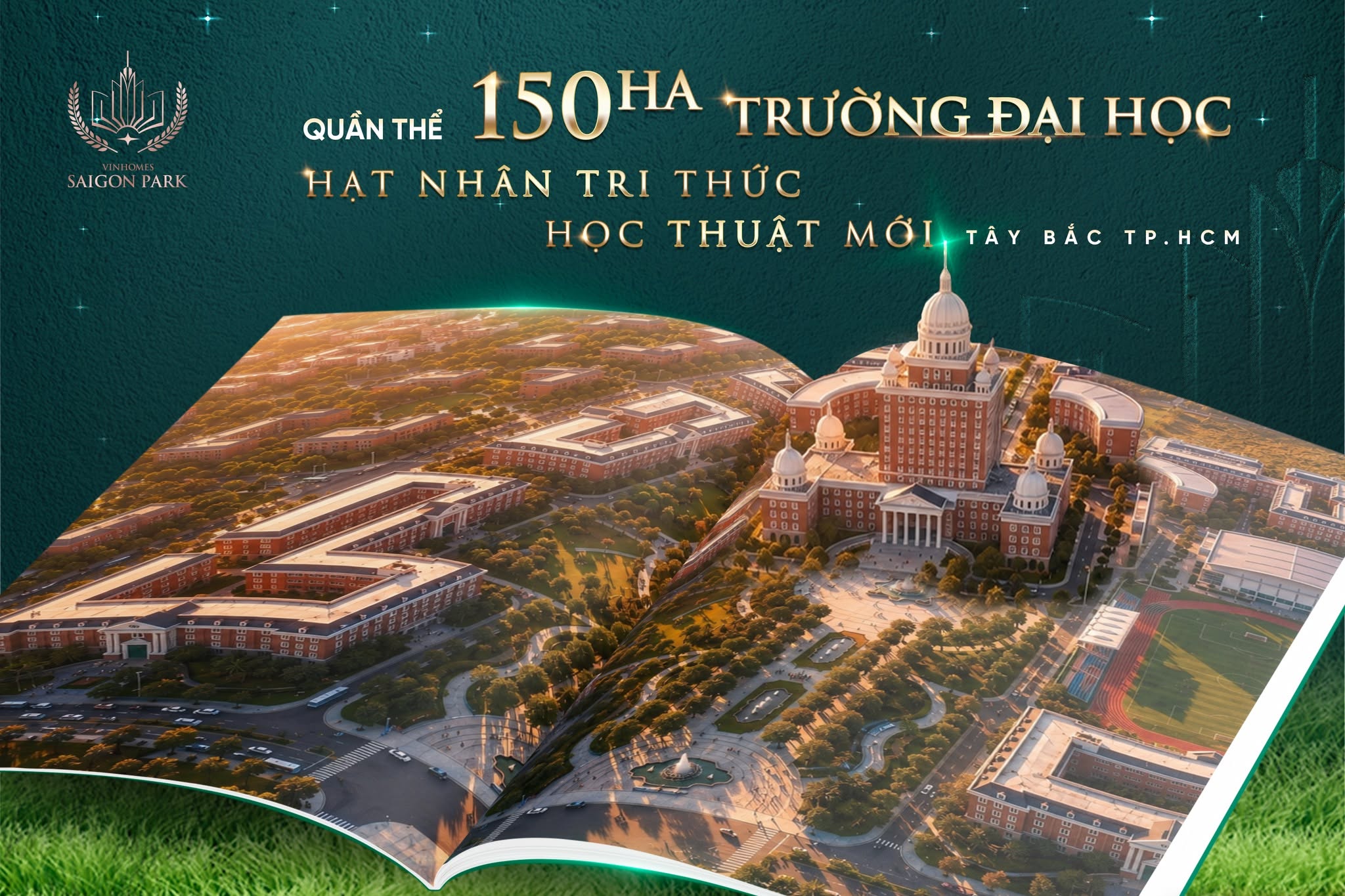 Phối cảnh tổng thể Trường học Vinhomes Saigon Park