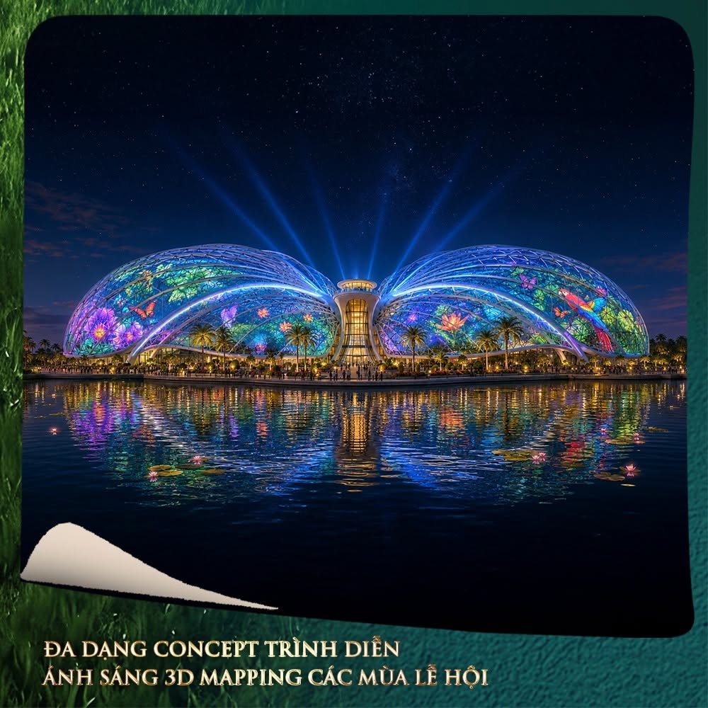 Vườn hoa mái kính 3