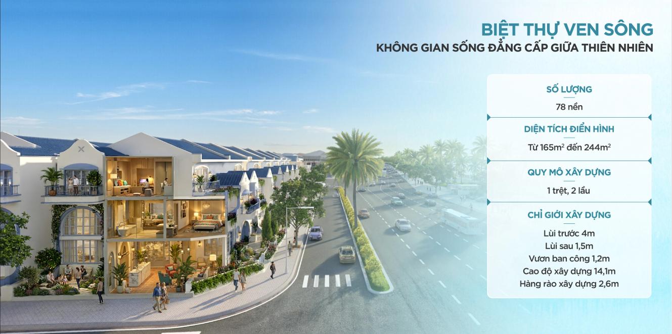 Biệt thự ven sông
